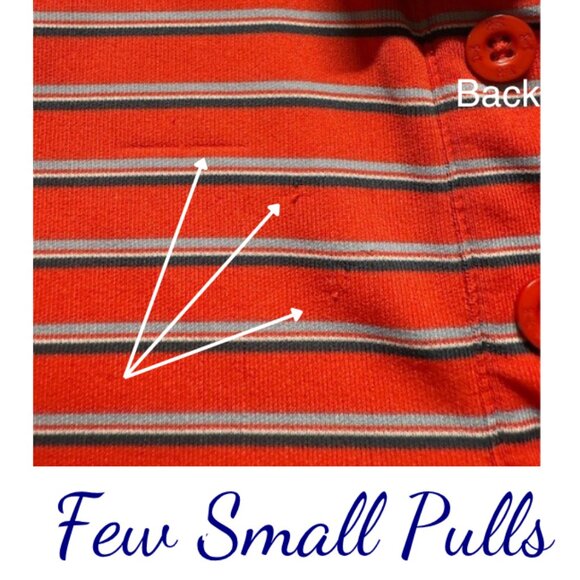 Under Armour Men’s Red Striped Polo Shirt Size Small Golf Active - Picture 6 of 6